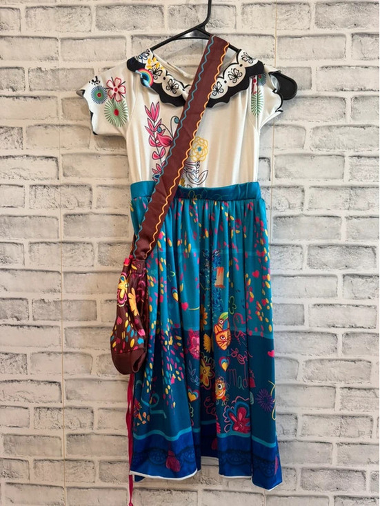 Other - Little Girl’s Encanto dress with bag costume Dress up size 120 (5/6)